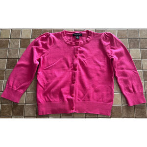Girls George Cardigan Size M (7-8) Pink